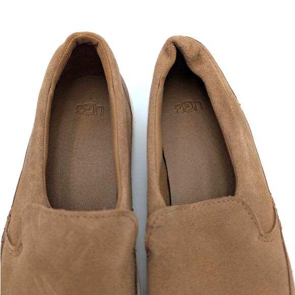 UGG Zilo Slip On Comfort Sneakers Shoes Women's Brown/White Size US9.5 EU40.5 - Picture 3 of 12